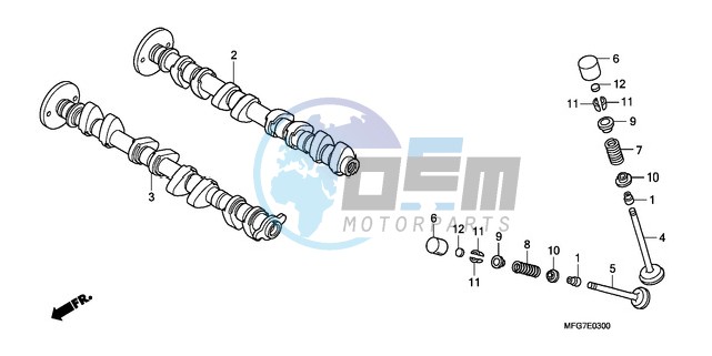 CAMSHAFT/VALVE