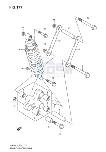 VL800 INTRUDER EU drawing REAR CUSHION LEVER