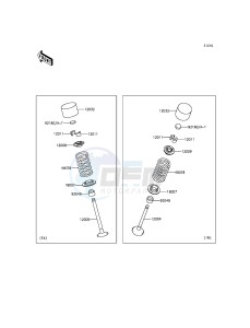 Z800 ZR800AFF FR GB XX (EU ME A(FRICA) drawing Valve(s)