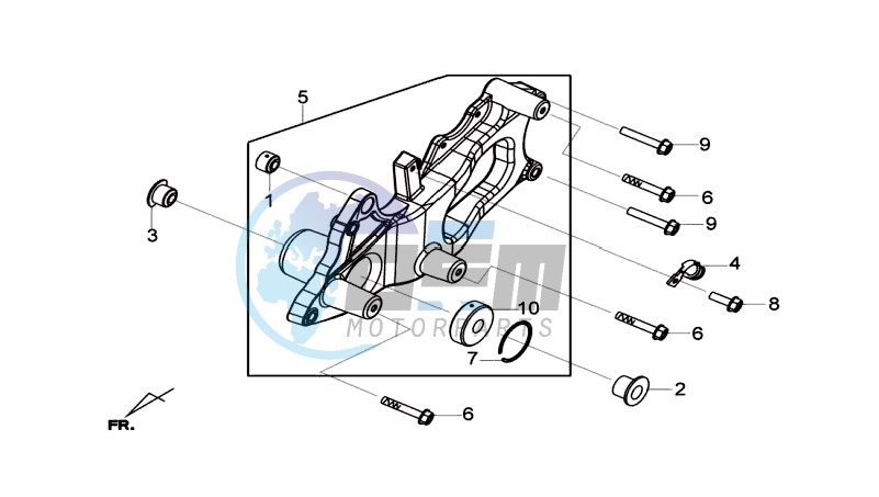 REAR FORK - REAR SUSPENSION