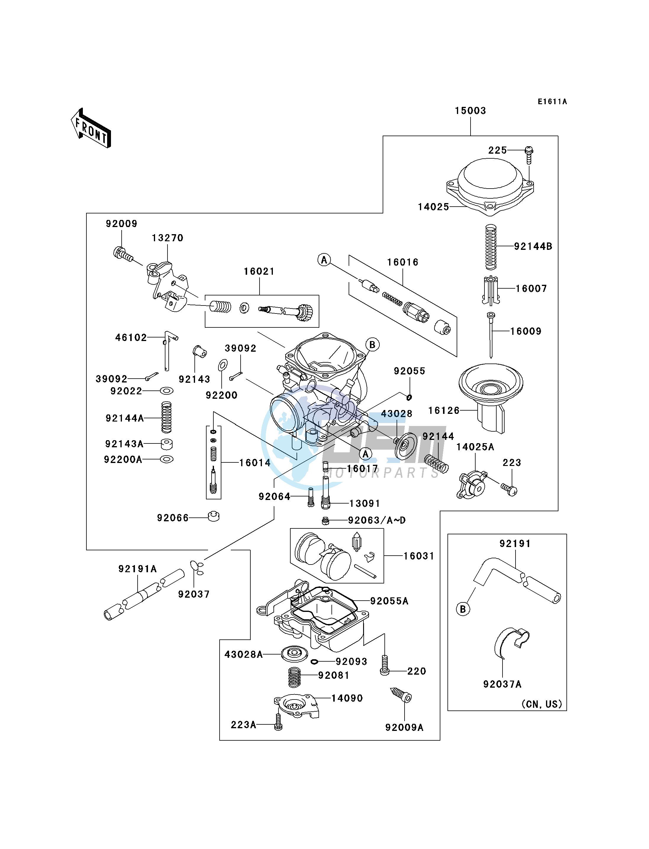 CARBURETOR -- VNT50AE045286 - - -