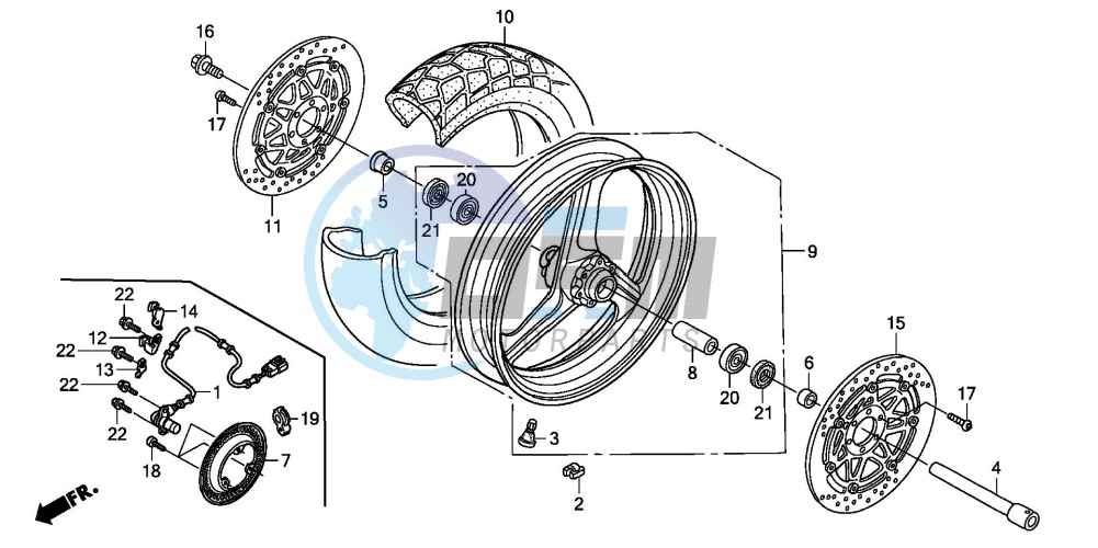 FRONT WHEEL