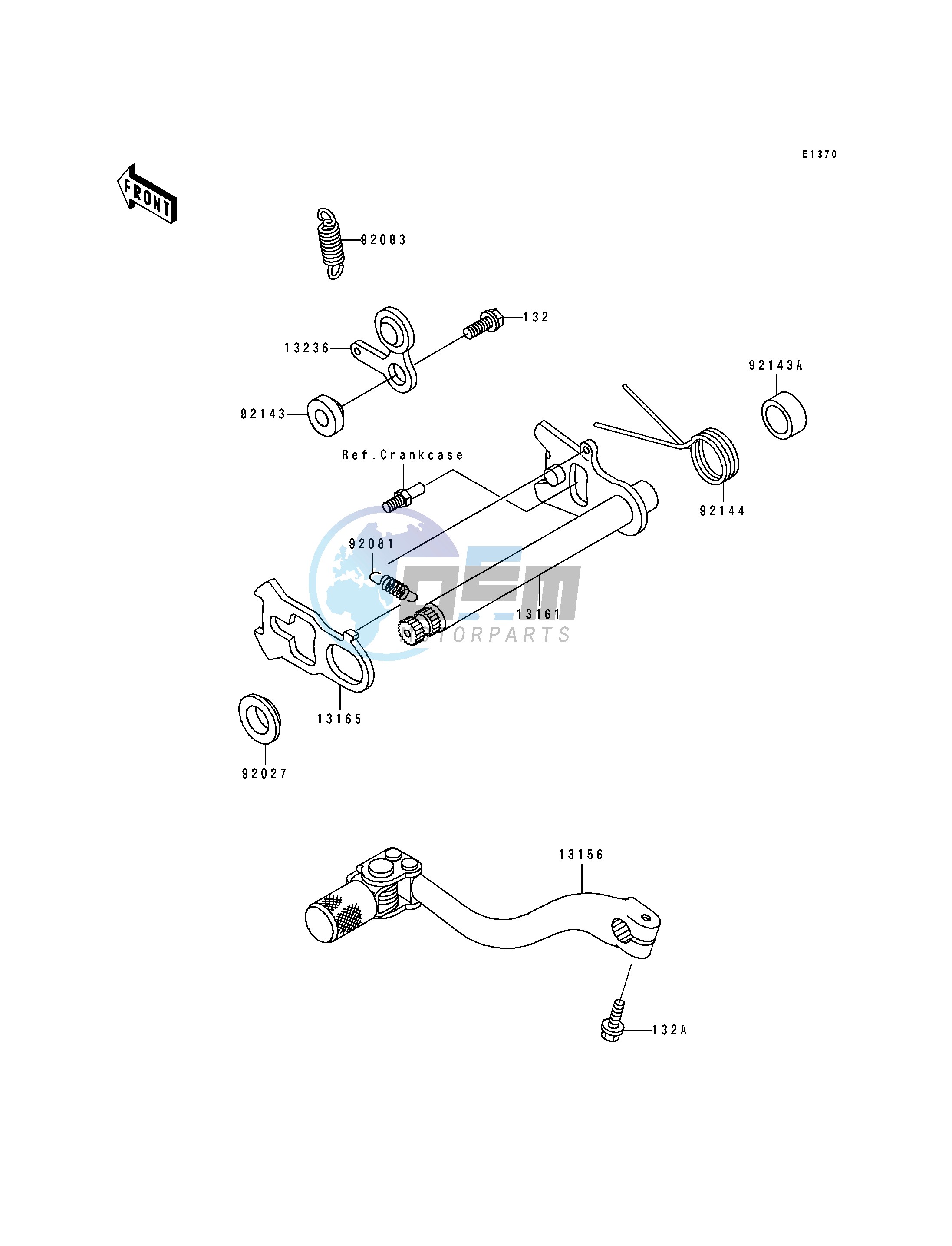 GEAR CHANGE MECHANISM