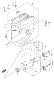 DF 50A drawing Gear Case