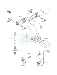 ZX 600 D [NINJA ZX-6] (D2-D4) [NINJA ZX-6] drawing IGNITION COIL