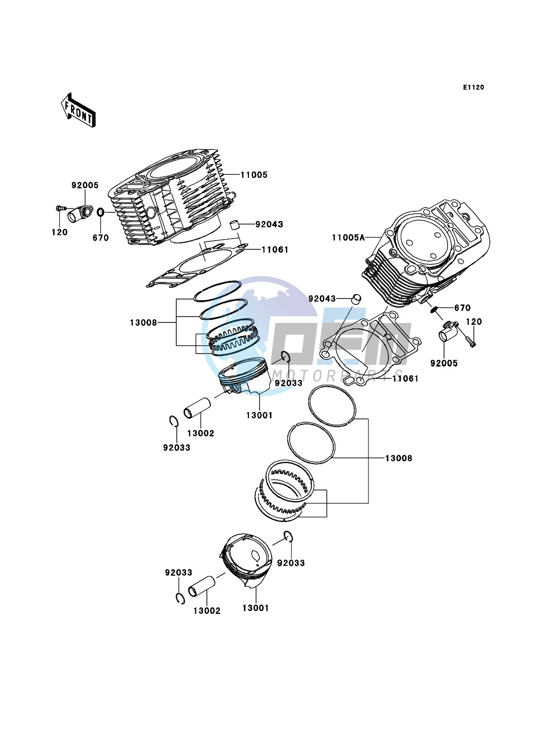 Cylinder/Piston(s)