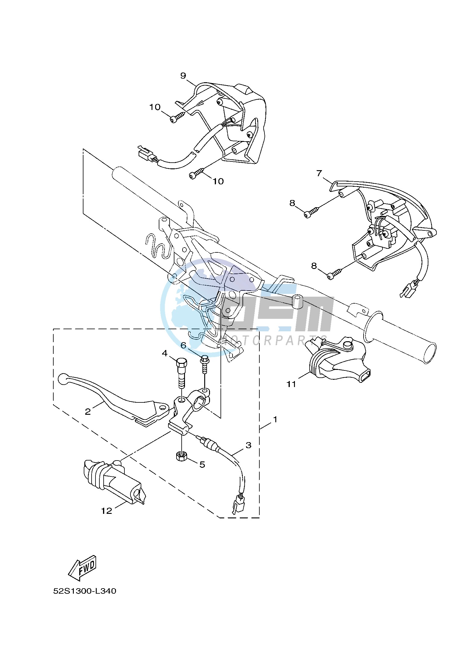 HANDLE SWITCH & LEVER