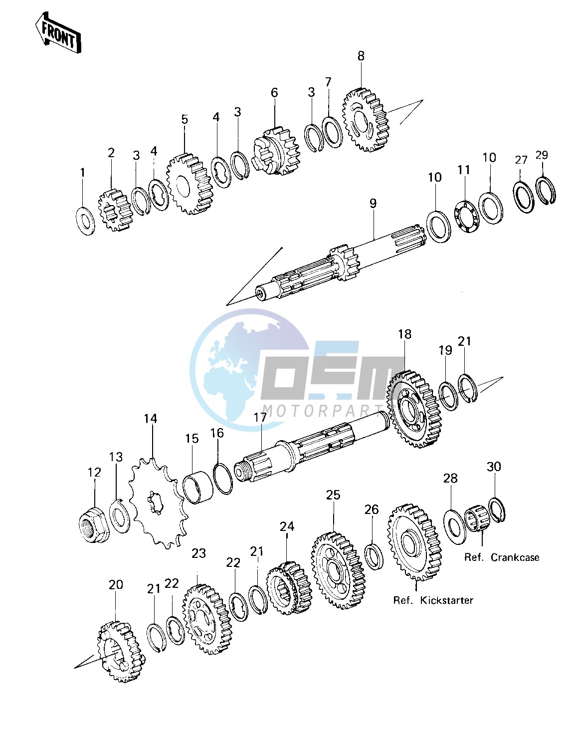 TRANSMISSION -- 81-82 KLT200-A1_A2_A3- -