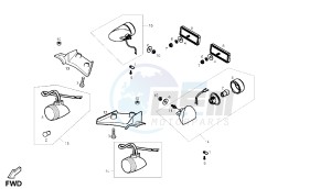 DXR - 200 CC VTHSM1B1A drawing FLASHER LIGHT