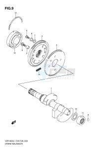 VZR1800 (E3) INTRUDER drawing CRANK BALANCER