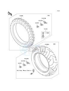 VN 2000 J [VULCAN 2000 CLASSIC LT] (8F-9F) 0J9F drawing TIRES