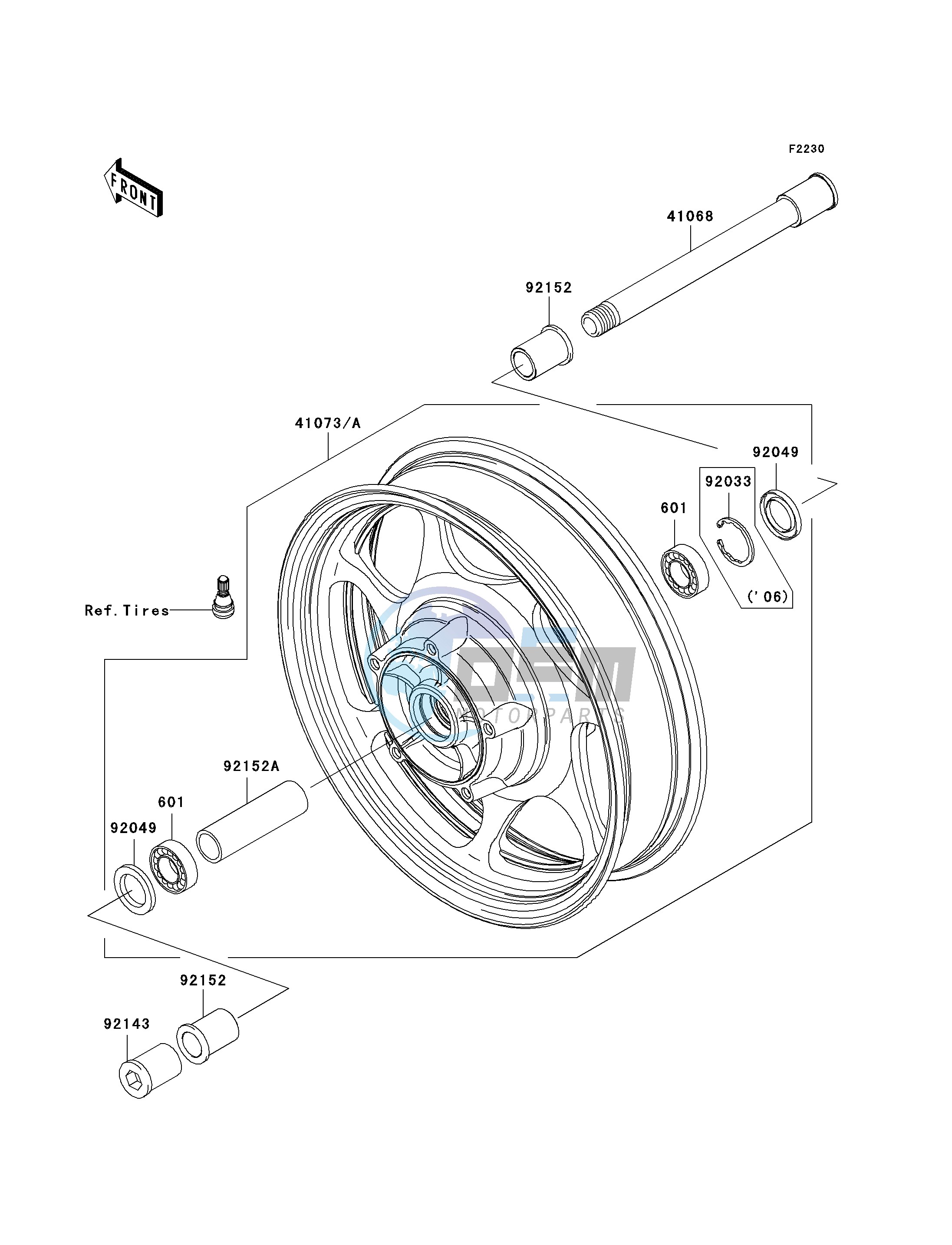 FRONT WHEEL