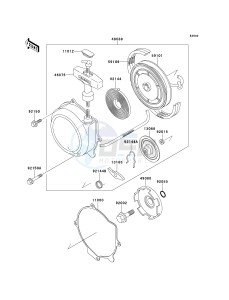 KEF 300 A [LAKOTA 300] (A6) [LAKOTA 300] drawing RECOIL STARTER