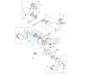 FZ6 FAZER S2 ABS 600 drawing FLASHER LIGHT