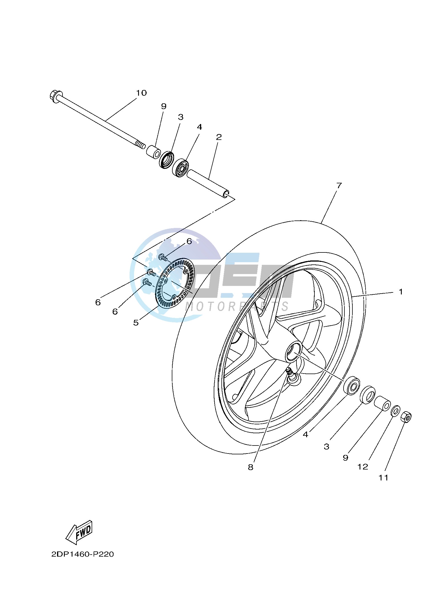 FRONT WHEEL