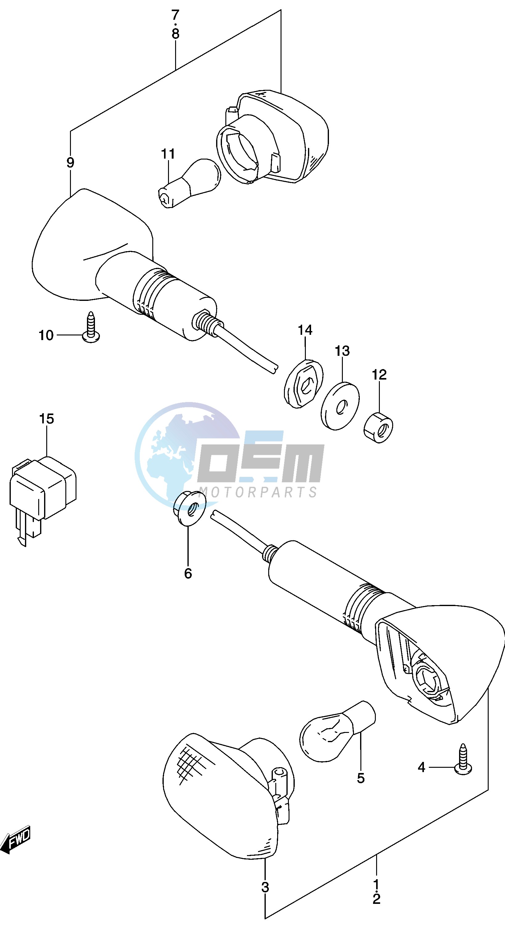 TURNSIGNAL LAMP (P24)