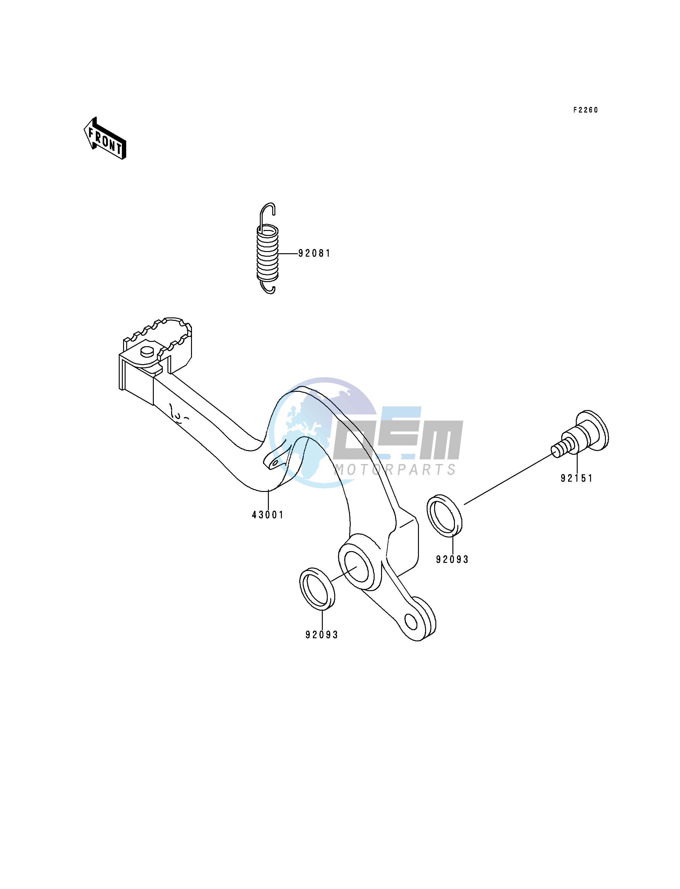 BRAKE PEDAL