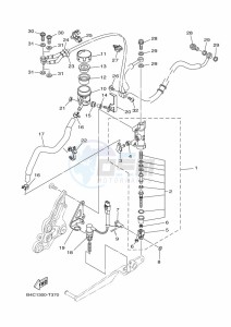 MT-07 MTN690-U (BHH5) drawing REAR MASTER CYLINDER