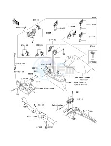 VN 1700 A [VULCAN 1700 VOYAGER] (9FA) A9F drawing IGNITION SWITCH_LOCKS_REFLECTORS