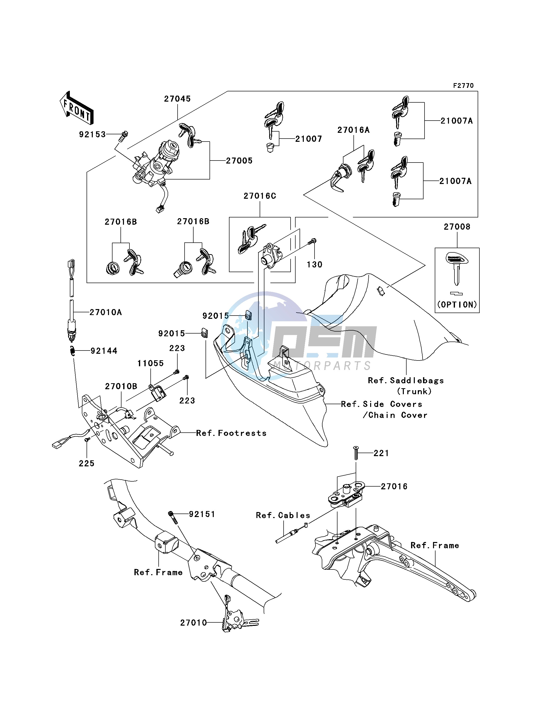 IGNITION SWITCH_LOCKS_REFLECTORS