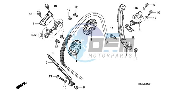 CAM CHAIN/TENSIONER