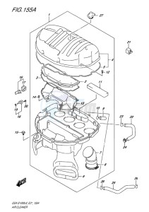 GSX-S1000 EU drawing AIR CLEANER