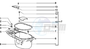 Typhoon 125 XR drawing Case - Helmet