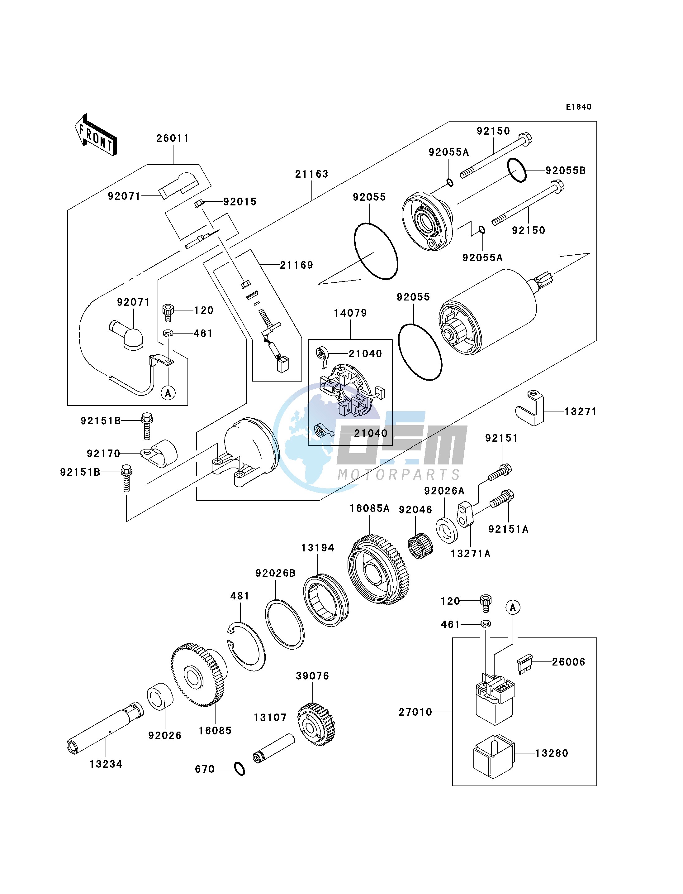 STARTER MOTOR