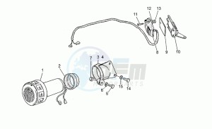 V 50 III 500 Pol. - PA VechioTipo Pol./PA VechioTipo drawing One-tone sirens