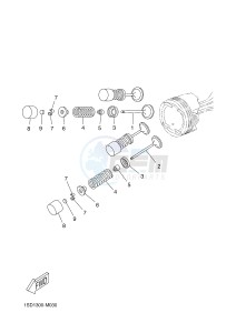 YP400R X-MAX 400 (1SD5 1SD5 1SD5 1SD5) drawing VALVE