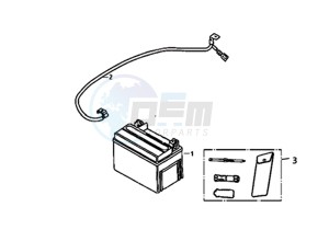 FIDDLE III 50 45KMH (L8) EU drawing BATTERY / TOOLKIT