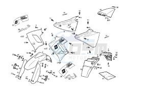 SENDA R DRD RACING LTD - 50 CC VTHSR1A2B5 . drawing BODY