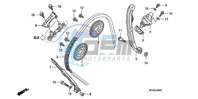 CAM CHAIN/TENSIONER