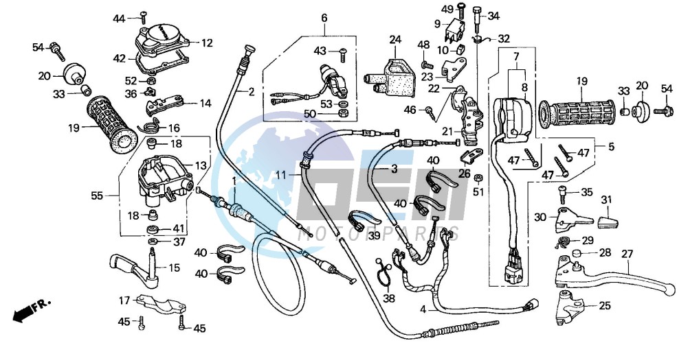 HANDLE LEVER/SWITCH/CABLE