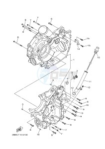 YXE700 YXE70WPAJ WOLVERINE R (B3D2) drawing CRANKCASE