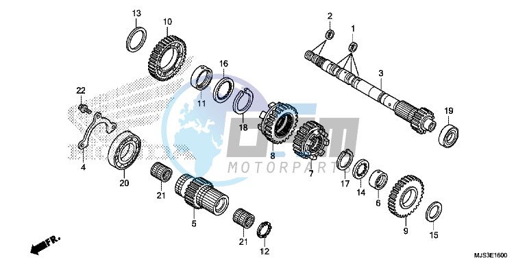 TRANSMISSION (MAINSHAFT)