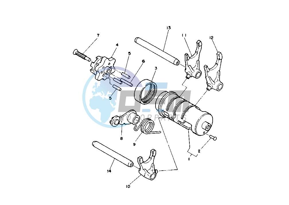 SHIFT CAM-FORK