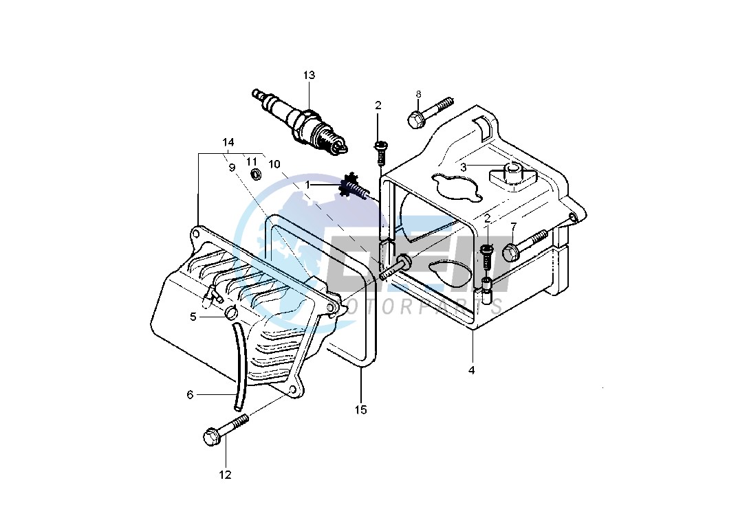 Cylinder head cover