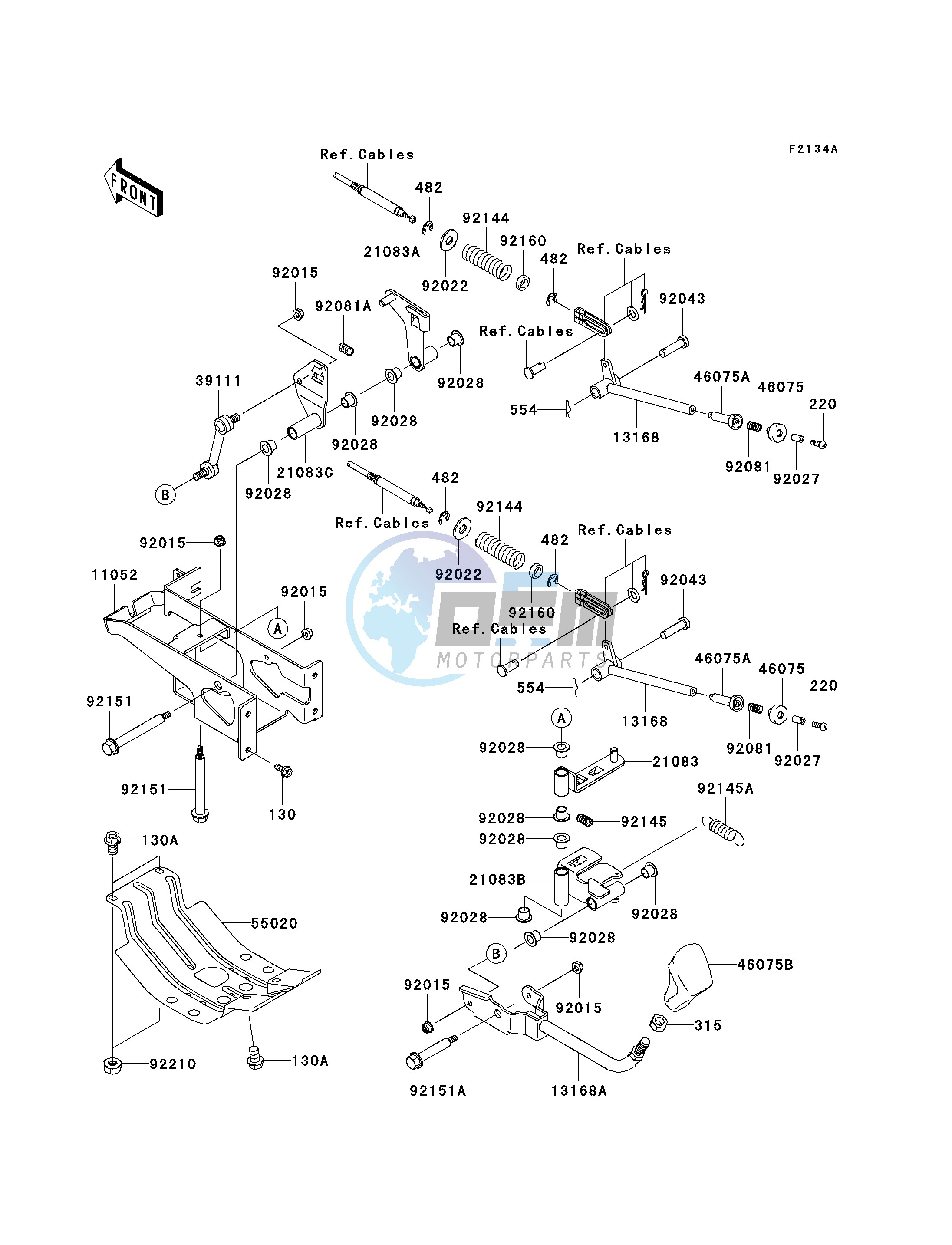 SHIFT LEVER-- S- --- JK1AFDB1 6B511026 - - -