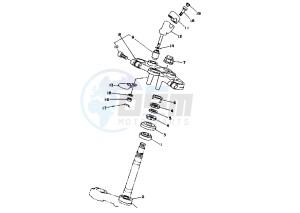 TDM 850 drawing STEERING