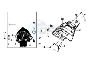 DD EU2 - 50 cc drawing TAILLIGHT