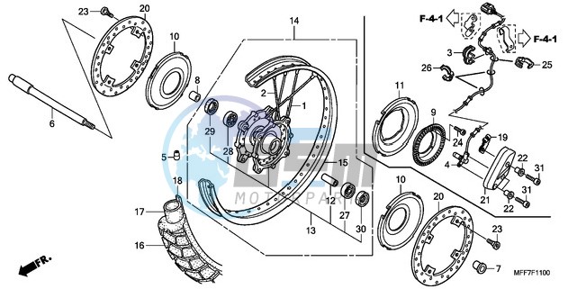 FRONT WHEEL