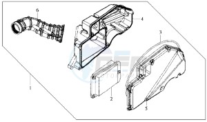 HD 200 drawing AIRFILTER