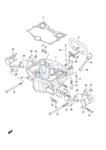 DF 25 V-Twin drawing Oil Pan