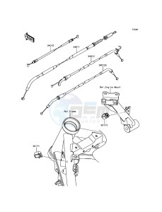 Z900 ABS ZR900BHF XX (EU ME A(FRICA) drawing Cables