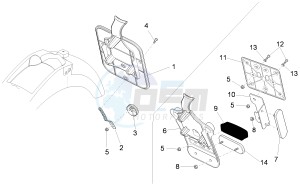 V7 Special 750 drawing Rear body II- Plate holder