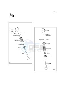 NINJA_ZX-6R ZX636EDF FR GB XX (EU ME A(FRICA) drawing Valve(s)