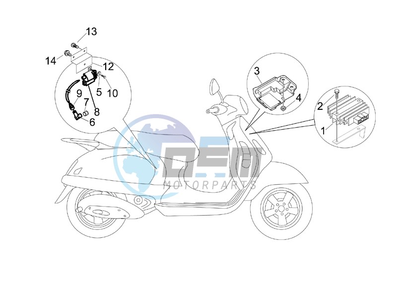 Voltage Regulators -ECU - H.T. Coil