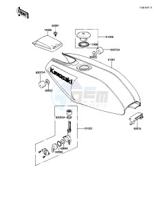 AR 50 A (A1) drawing FUEL TANK