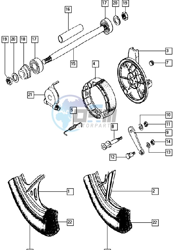 Front wheel I